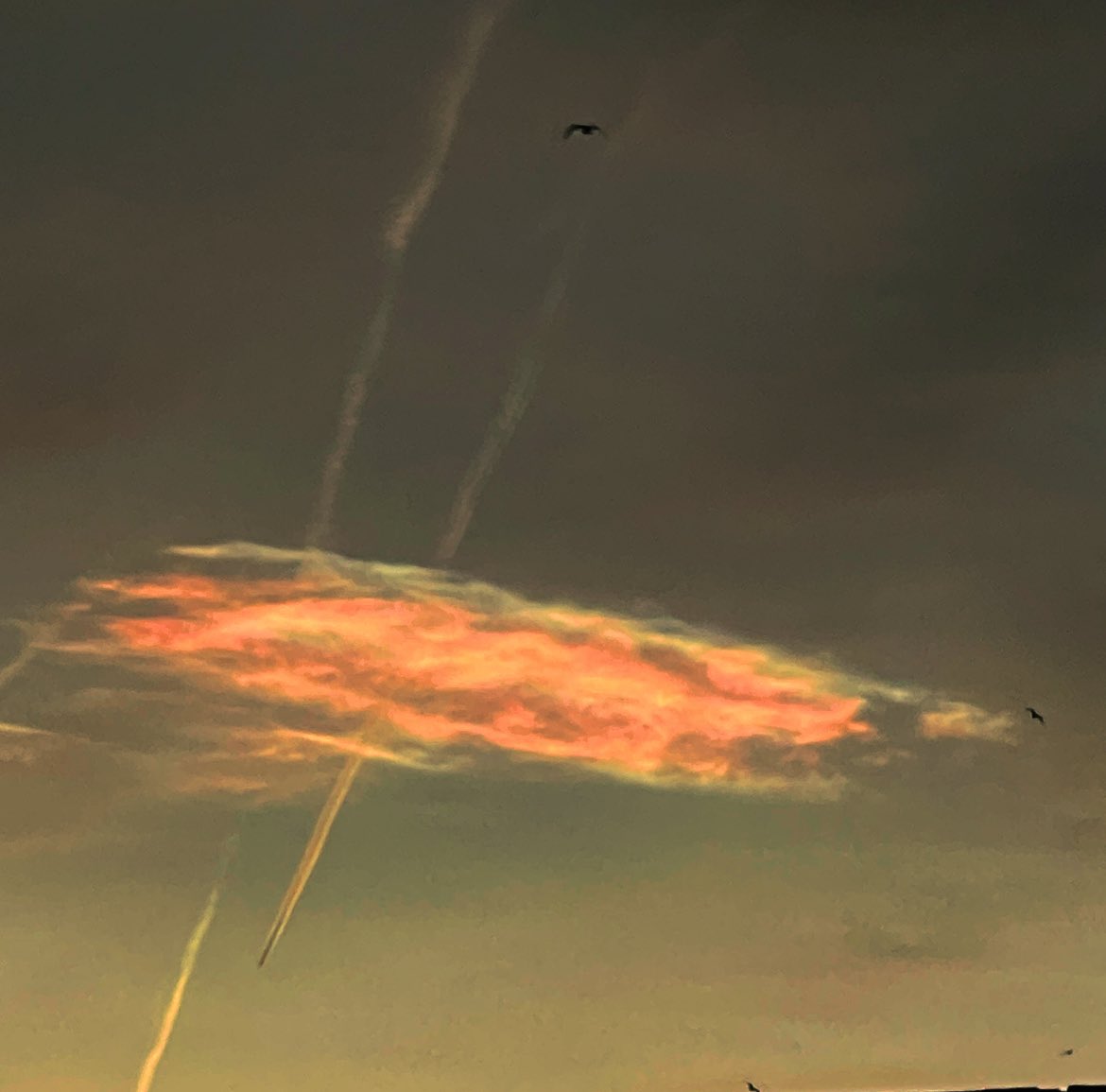 Morning sky over Downpatrick. @paulmoane @WeatherCee @barrabest @angie_weather