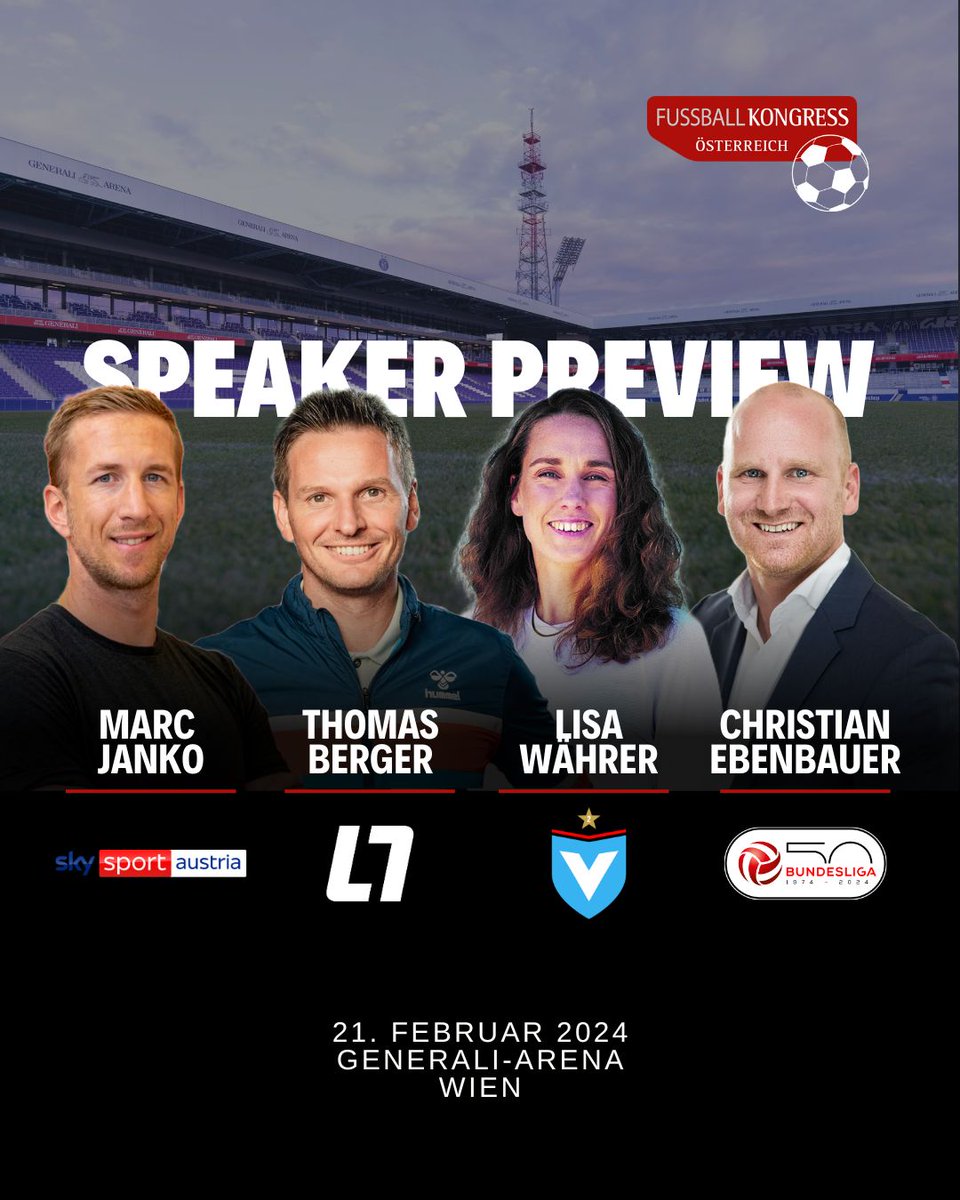 Speaker Preview: Das solltest du nicht verpassen... 

Um die Wartezeit auf den 21. Februar 2024 etwas zu verkürzen, dürfen wir dir heute ein erstes Speaker Preview geben: bit.ly/4avvTJq