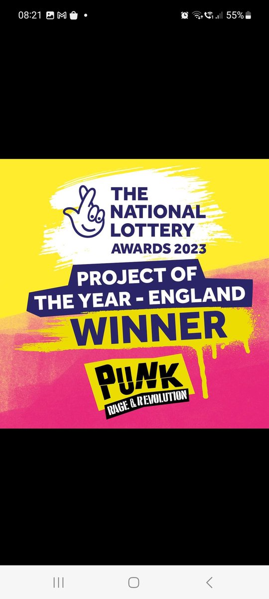 Fantastic achievement for all involved.  Congratulations <a href="/SoftTouchArts/">Soft Touch Arts</a> <a href="/archcreative/">Arch Creative</a> shaun knapp <a href="/leicestermuseum/">Leicester Museums & Galleries</a>    It was so good I went back twice.  So many votes Whoop! Whoop! #PunkRock #punkrage #exhibition #Leicester <a href="/BIDLeicester/">BIDLeicester</a>