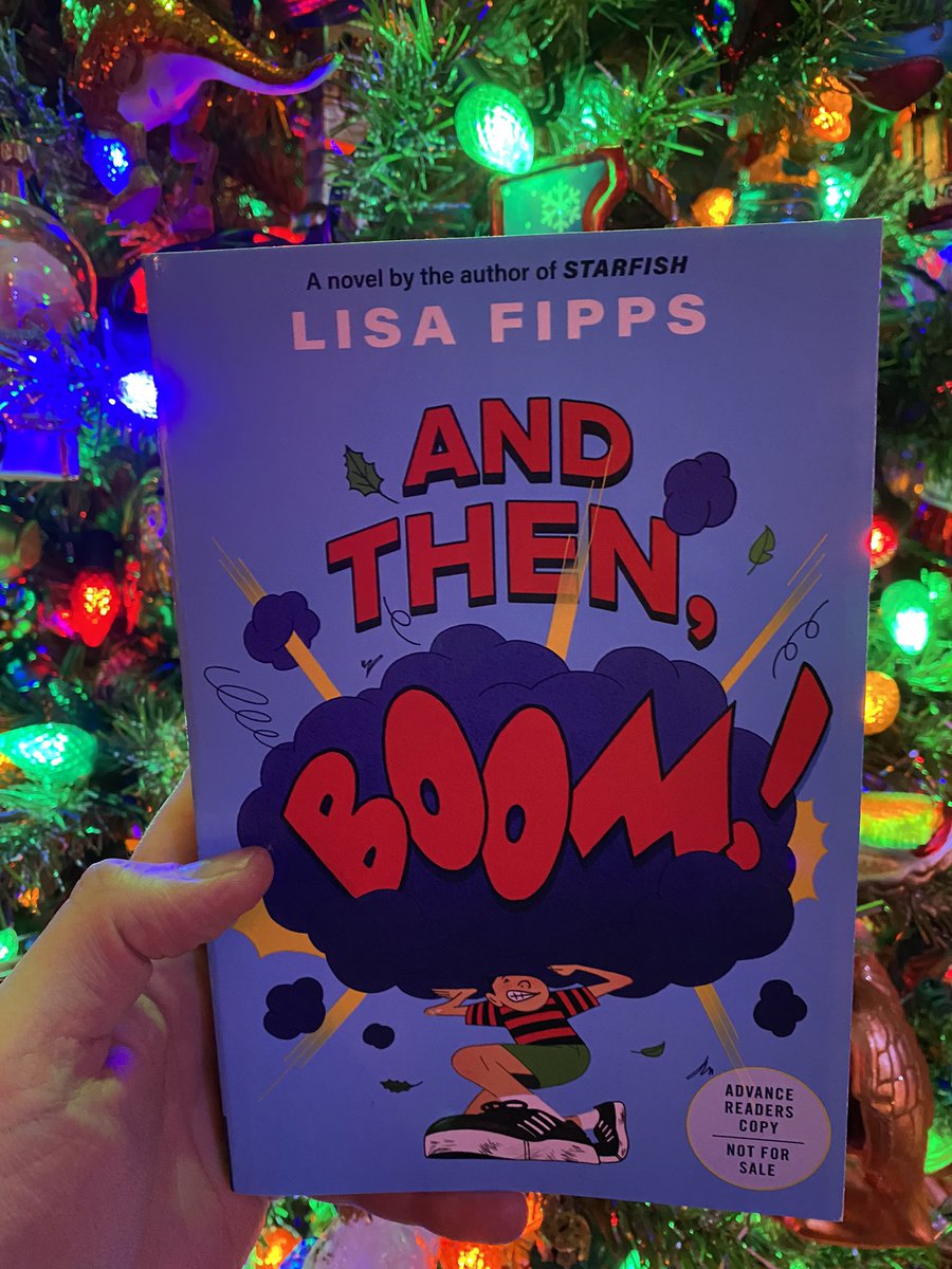 Thank you, @AuthorLisaFipps and @penguinkids! I’m excited to read And Then, Boom!