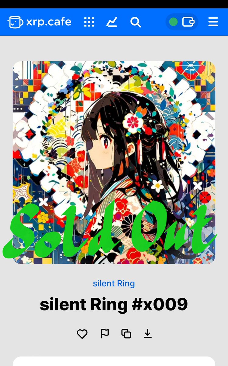 Akkyman2's tweet photo. ✨🌈 くろたんく様 🌈✨
@black_tank_top
🌈xrp cafe NFT🌈
🦋silent Ring #x009🦋
🙇♀️お迎え頂きありがとうございます🙇♀️
😊とっても嬉しいです😊
🎉㊗️ありがとうございました㊗️🎉
💕感謝の言葉がお伝え出来ていましたら💕
💕幸いです💕
⬇️✅xrp cafe silent Ring link🔗✅⬇
https://t.co/B2CDQsIwfJ
⬇️✅Open Sea silent Ring link🔗✅⬇
https://t.co/VO6NSWQSXU