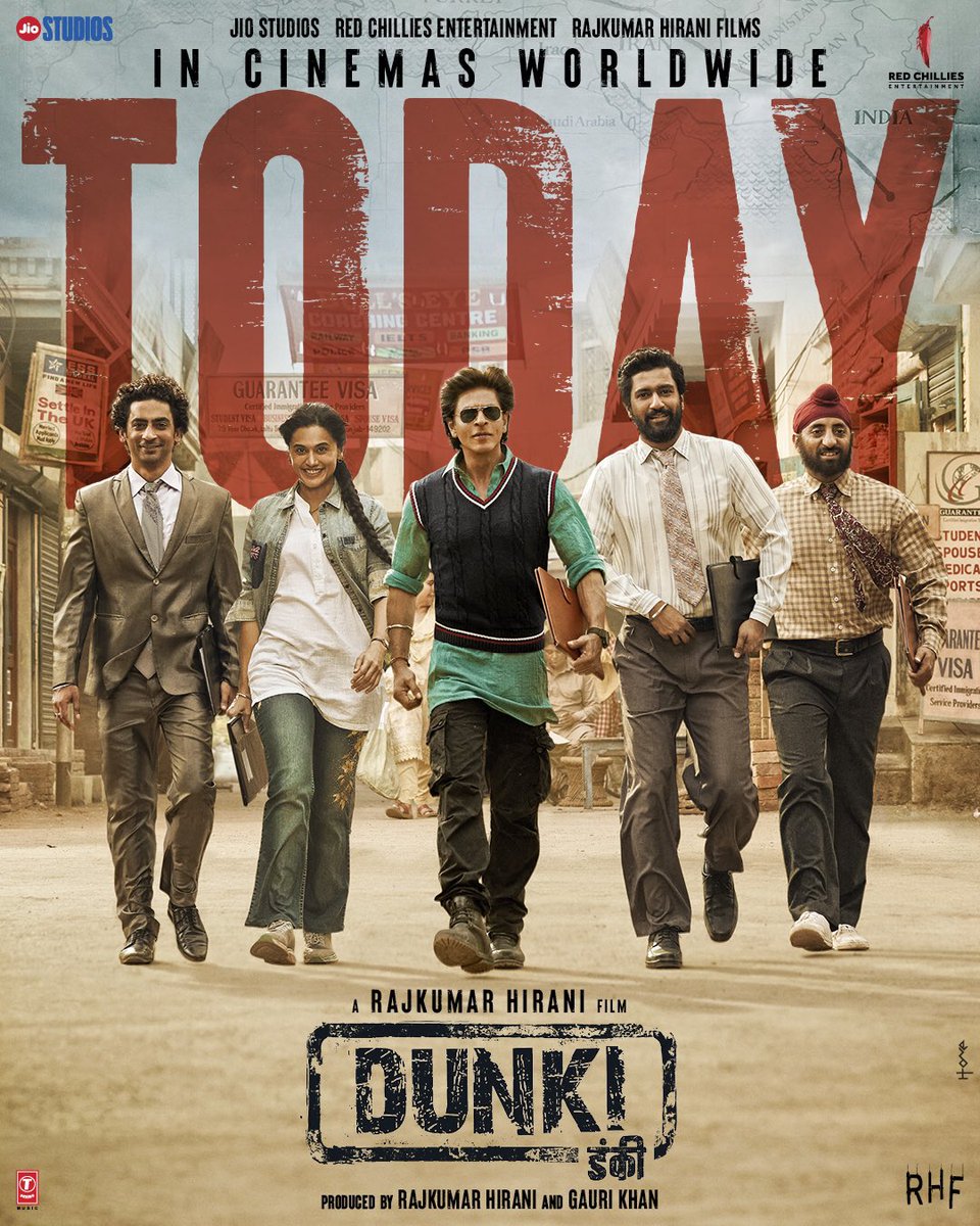 Yeh kahani shuru hui jab Hardy ne Laltu mein kadam rakha, aur ab it’s time for you to step into Hardy and his ullu de patthe’s world! Book your tickets right away! linktr.ee/Dunki_BookTick… Watch #Dunki - In Cinemas Now!