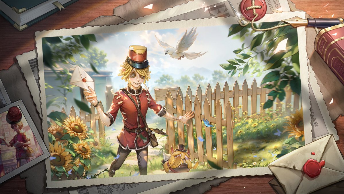 Dear Visitors, Another year of diligently delivering the mail, spreading warmth from person to person. Let’s wish a very Happy Birthday to our dear Postman! #IdentityV #Postman #Birthday