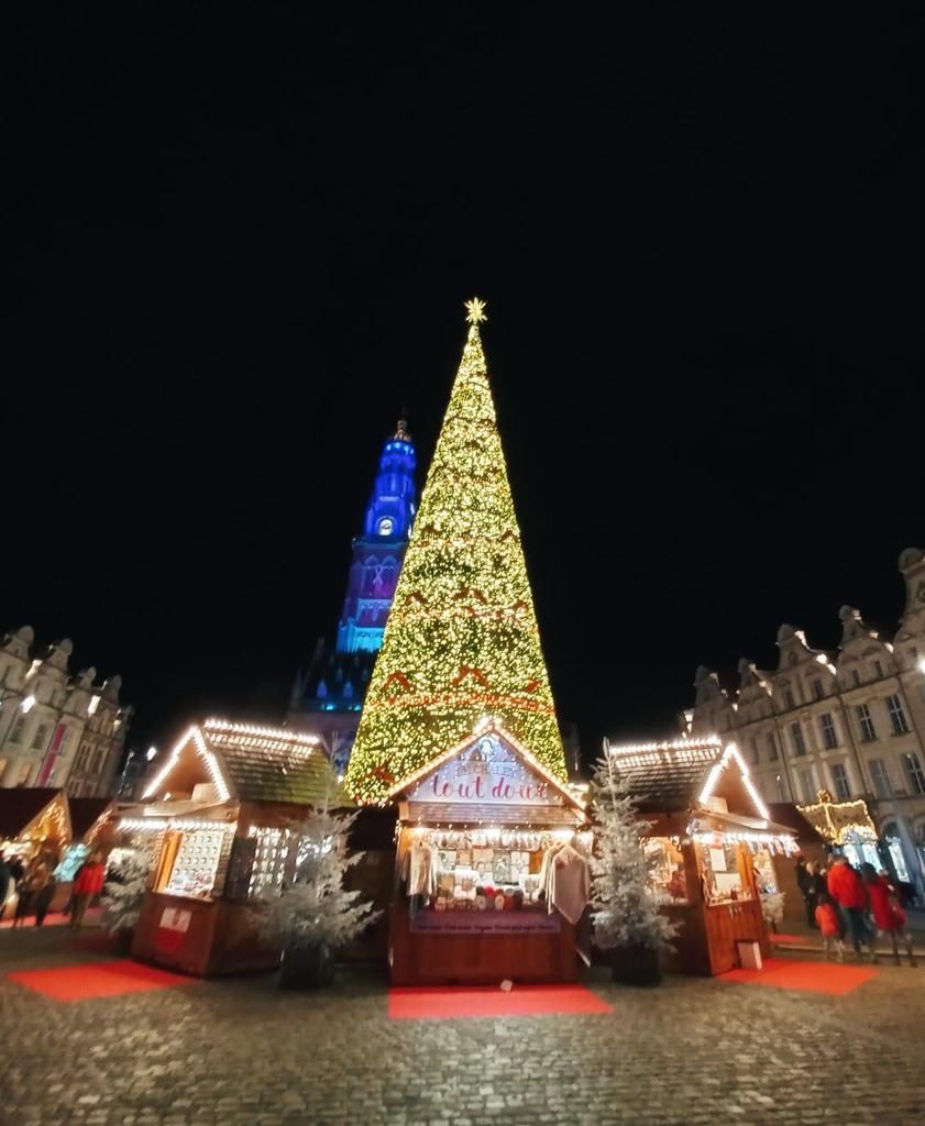 Christmas 🎄  tree in the City of #Arras #ChristmasMarket

 #France 🇨🇵 #travel #photo