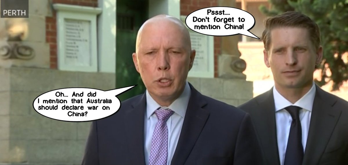 @PeterDutton_MP Still banging on about declaring war? Not only are you an imbecile, but you will NEVER be the PM of Australia.
#auspol #Corruption #LNPfail #Leftovers