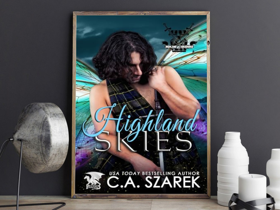 An epic adventure filled with sacrifices and triumphs. Grab a copy of 'Highland Skies' now. #HistoricalRomance #RomanticNovel #FantasyRomance  @caszarek Buy Now --> allauthor.com/amazon/82188/