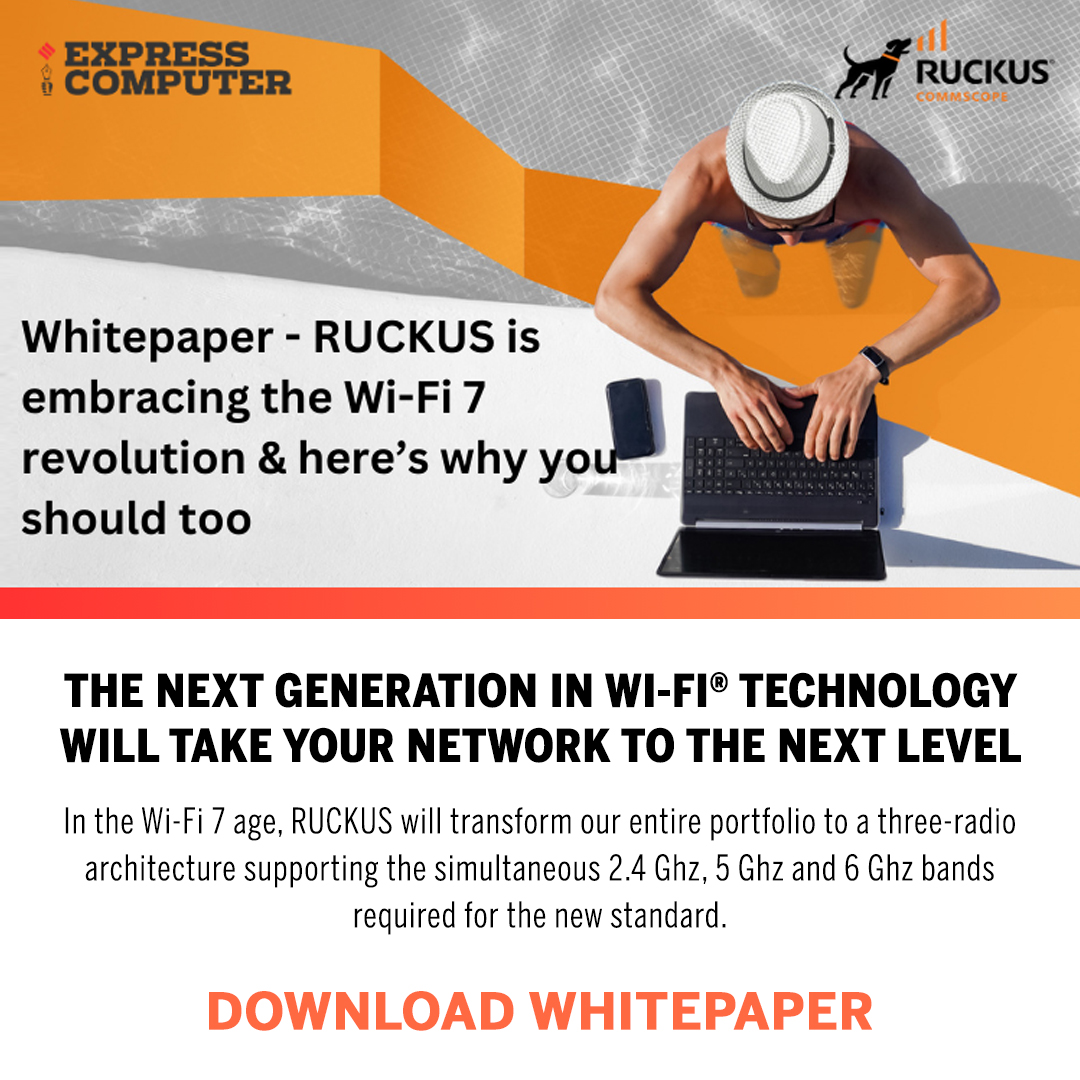 Bringing in new Era of Wireless Networking --> #RUCKUS Wireless Networking, powered by #ExpressComputer, in association with @ruckusnetworks Read #Exclusives | RUCKUS is embracing the Wi-Fi 7 revolution—and here’s why you should too - bit.ly/3RyWcpm @CommScope @srikrp
