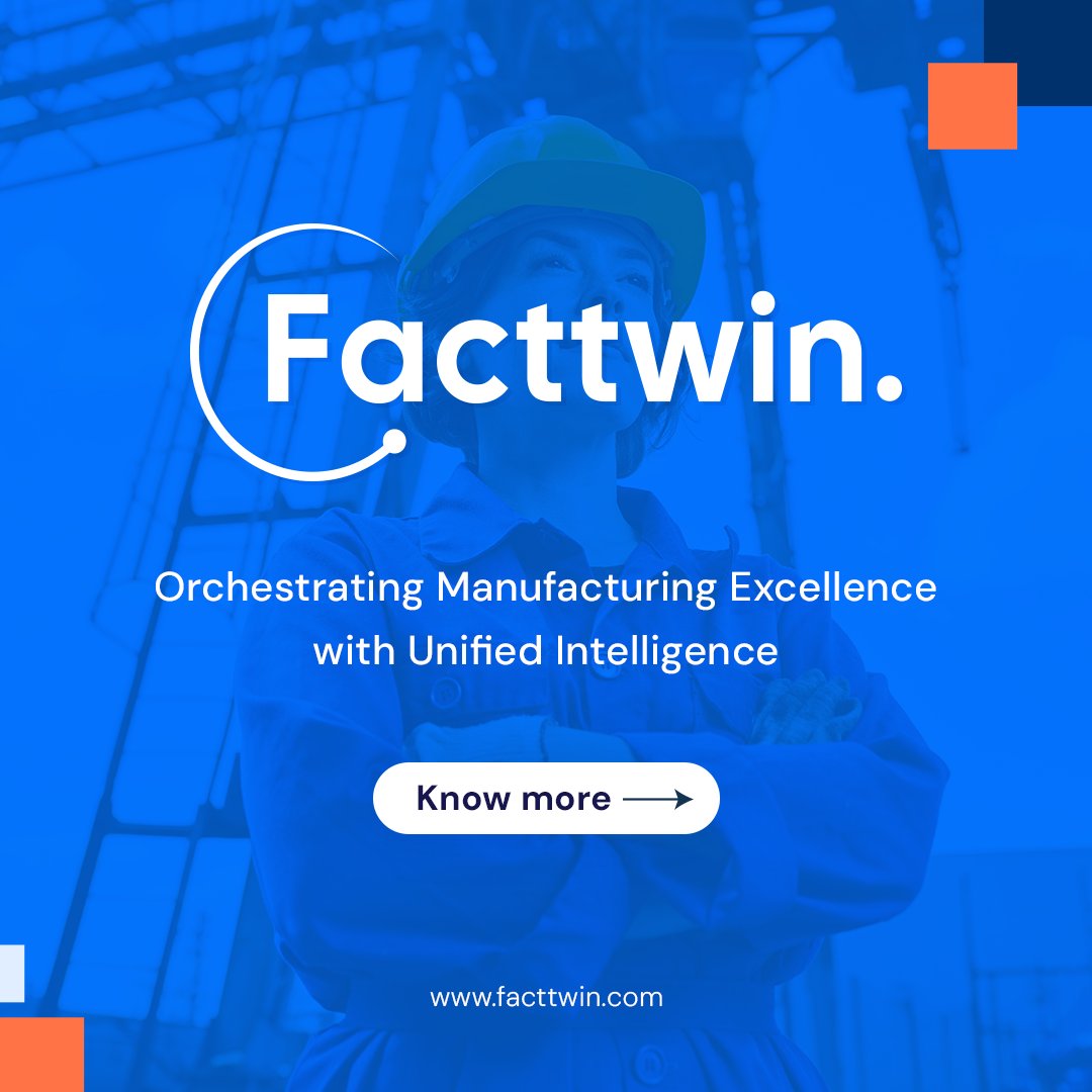 facttwiniiot's tweet image. Facttwin: Redefining Manufacturing Excellence through Unified Intelligence. Our Industrial IoT platform ensures smooth operations, offering real-time production monitoring &amp;amp; predictive maintenance.

#Facttwin #SmartFactory #MachineHealthMonitoring #RealTime