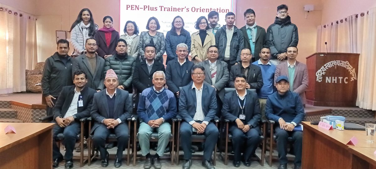 PEN-Plus Trainers's orientation was an experience to lively learn how skills are set up and planned. 
PEN-Plus with supporters at KIOCH along with Gov. of Nepal is a pilot project expanding nationwide addressing Non-Communicable Diseases. 
#ncds #nepal <a href="/NCDIpoverty/">NCDI Poverty Network</a>