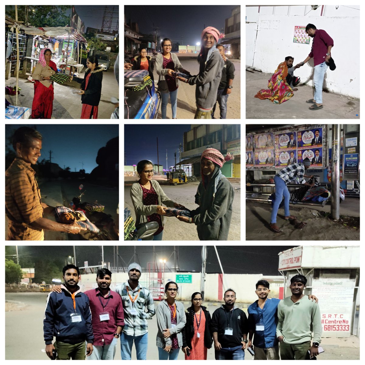 TharunKeshapak's tweet photo. successfully completed blanket drive program
gracious_helping_hands
Date 20 - 12 -2023
Place wgl to Kzpt
#gracioushelpinghands
#warangal #helpingothers #helpingpoor
#poorpeoplelife #homelesspeople #donatingblankets #keshapaka #tharunkeshapaka #keshapakatharun @HamaraWarangal https://t.co/2tWaDOK6v2