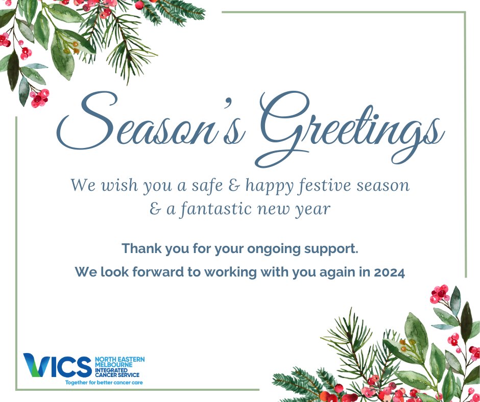 From the team at @NEMICS1 we wish you all a wonderful Christmas and a Happy New Year. The NEMICS program office is closed from tomorrow afternoon until Tuesday 2nd January 2024.