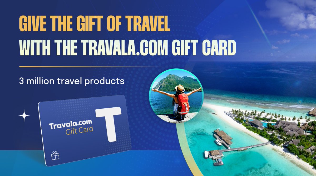 travalacom's tweet image. Introducing #Travala Gift Cards! Perfect for booking over 3 million hotels, flights &amp;amp; activities worldwide!😍

Choose any amount from $50 up to $25,000! No expiry! Pay with a card or #crypto ✈️🌎

Gift endless possibilities! 

Explore more at 👉 travala.com/gift-cards