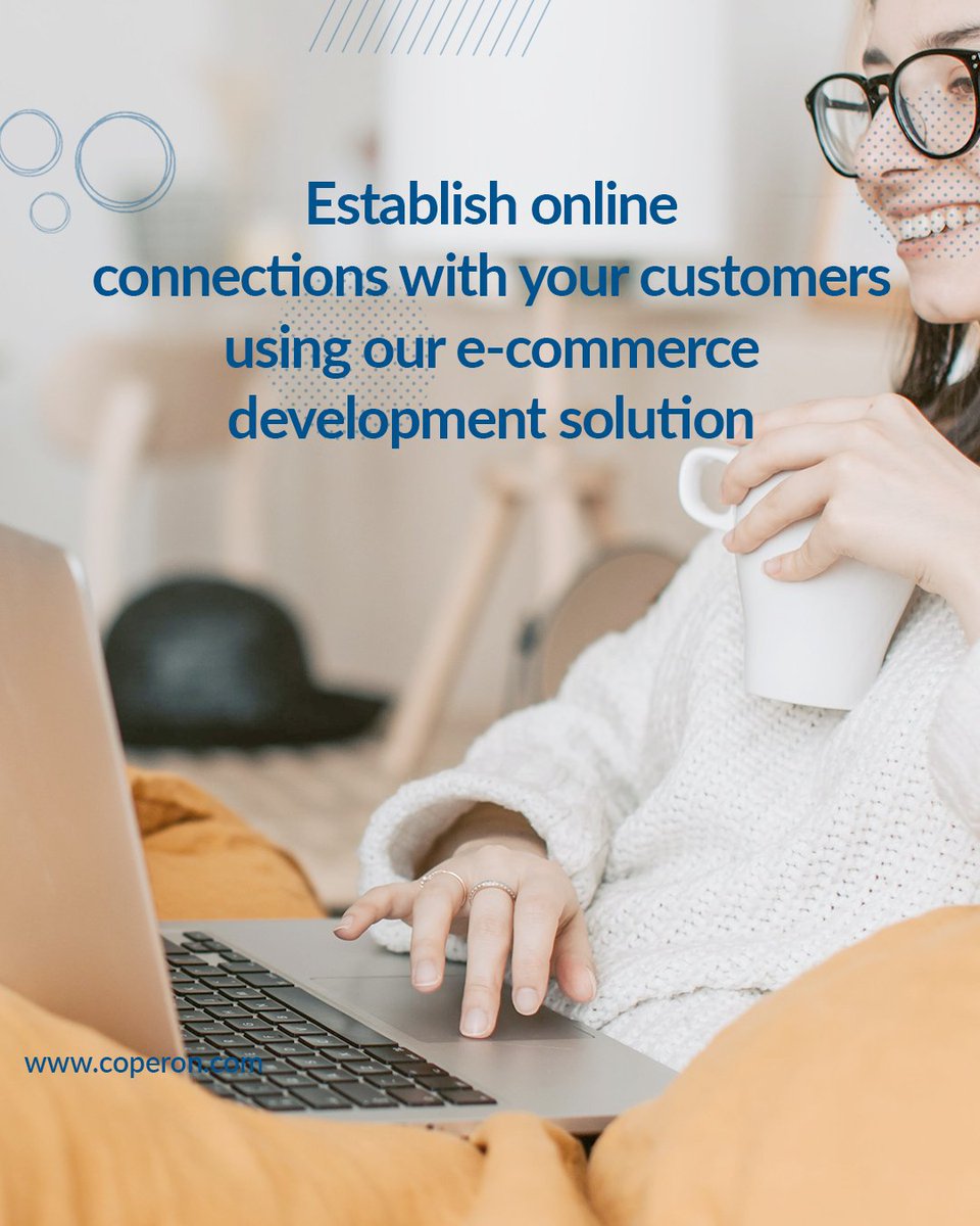 Elevate your business and connect with customers online through our e-commerce development solution! 🌐💼

Contact us for more information: info@coperon.com

#OnlineRetail #DigitalStorefront #ShopOnline #EcommerceSuccess #RetailTech #ConnectWithCustomers