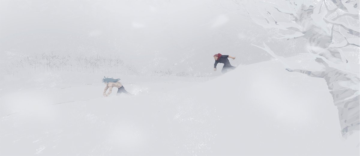 先週分になりますが、アニメ呪術廻戦45話のカラースクリプトをゴキンジョで描かせていただきました。

今シーズンもあと少し。今夜も楽しみです。

 #呪術廻戦 #JujutsuKaisen #渋谷事変