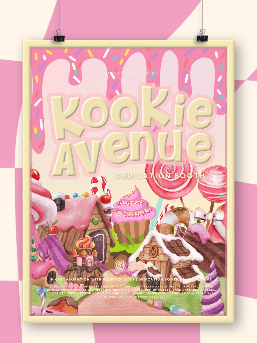 ㅤ

Step into the avenue of sweetness! Welcome to 𝓢ugarplum 𝓓reamscape x KAVE. 

Start a whimsical journey with us where every menu item tells a story!

🍬໑₊  bit.ly/1221KV

ㅤ