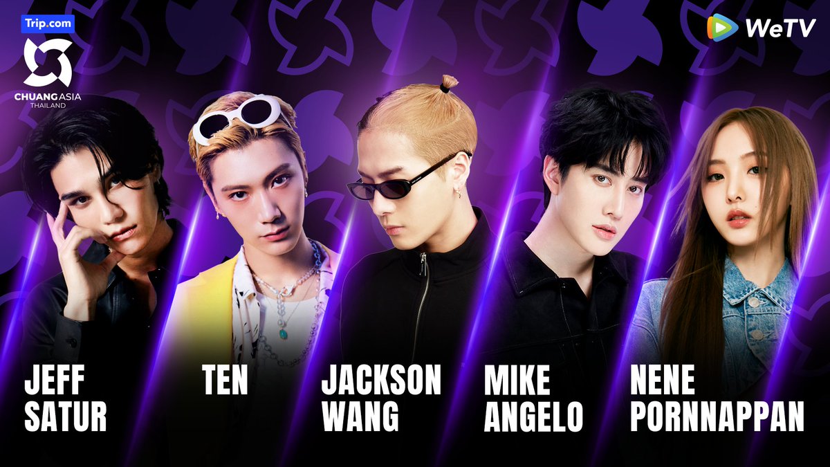 WeTVOfficial's tweet photo. NO MORE HINTS

Lead Mentor Jackson Wang
Mentor MIKE ANGELO
Mentor Jeff Satur
Mentor TEN 
Mentor Nene

#ChuangAsia #ChuangAsia2024 #WeTVth
#JacksonWang #CHUANGASIAxRYCE
#ไมค์พิรัชต์ #m1keangelo
#JeffSatur
#TEN #李永钦 #텐 #เตนล์ #NCT #WayV #威神V
#เนเน่ #เนเน่พรนับพัน #Nene郑乃馨 https://t.co/CgWI18oxsi