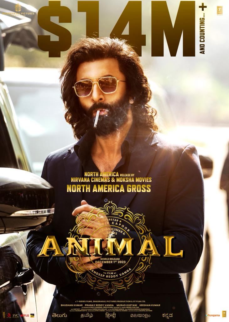 $14 million and counting...

#AnimalTheMovie | #AnimalBoxOffice