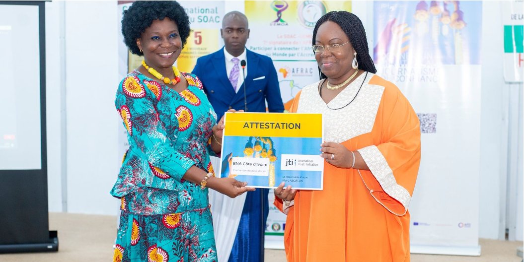 Olga Kouassi, propulse le BNA au rang de premier certificateur africain de média
regardcitoyenmedia.tg/olga-kouassi-p…