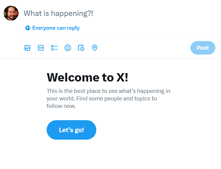 evanbirnholz's tweet photo. Literally posting into the void. #TwitterDown #StillCallingItTwitter https://t.co/FWyGzW04Uh
