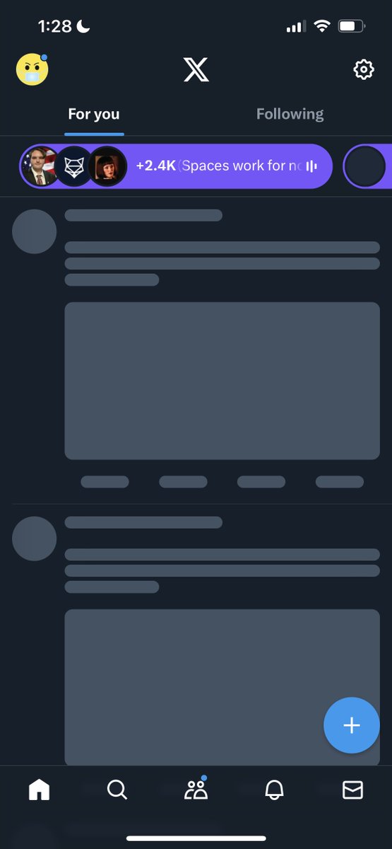 MJTraderPro's tweet image. Twitter “for you” tab is bugging out. Not showing anything or trying to get me to follow people to get started