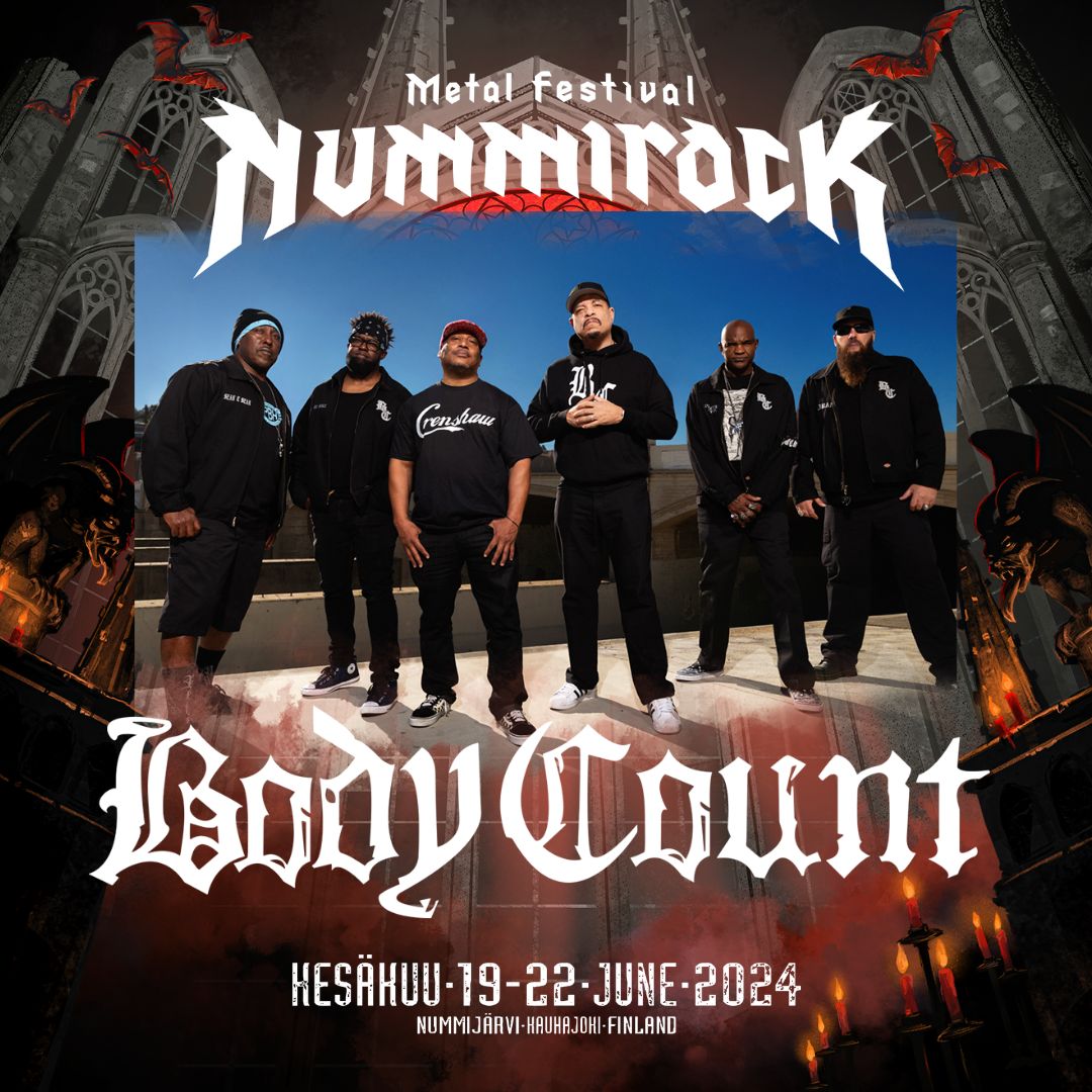 Nummirock (@nummirock) on Twitter photo Are you ready for <a href="/BodyCountBand/">BODY COUNT</a>? π₯π₯π₯
Tickets: nummirock.fi/liput_ja_sijaiβ¦
#BodyCount #Nummirock2024 #MetalFestival #midsummer #Kauhajoki #Finland Are you ready for <a href="/BodyCountBand/">BODY COUNT</a>? π₯π₯π₯
Tickets: nummirock.fi/liput_ja_sijaiβ¦
#BodyCount #Nummirock2024 #MetalFestival #midsummer #Kauhajoki #Finland