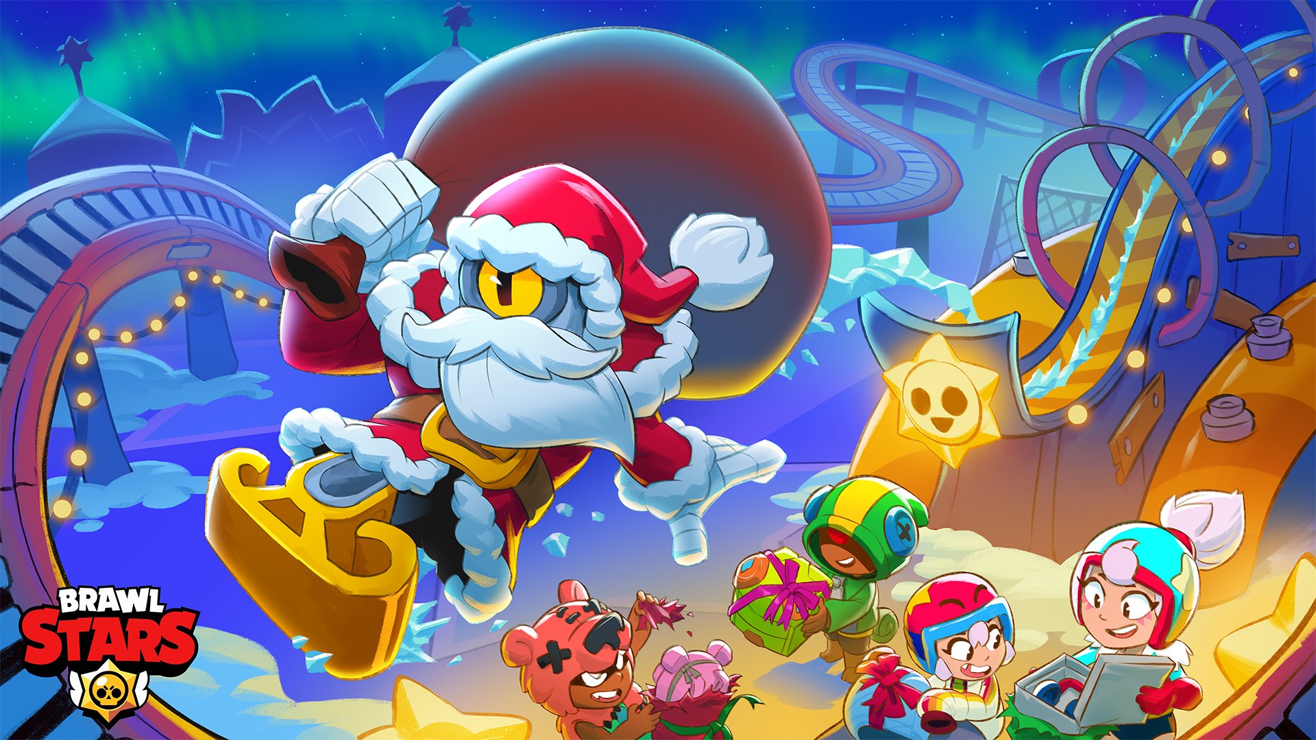 Brawl Stars on X: 🎅 Santa Stu is out and about delivering gifts in style!  🎅 What's the perfect #Brawlidays present your favorite Brawler could get?   / X