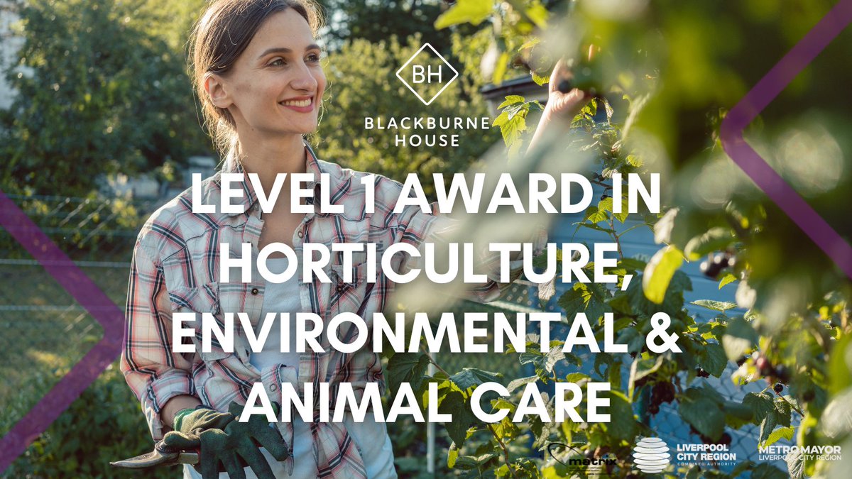 Our Level 1 Award in Horticulture, Environmental & Animal Care will help you to brush up on your green skills as well as learn practical outdoor skills 🍃 Find out more at our Open Day - book your place 👉 ow.ly/aaqx50QjPyk