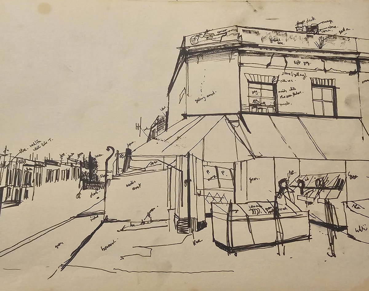 A very good but windy morning to you all. Another London 1960's Brian Hagger sketch.