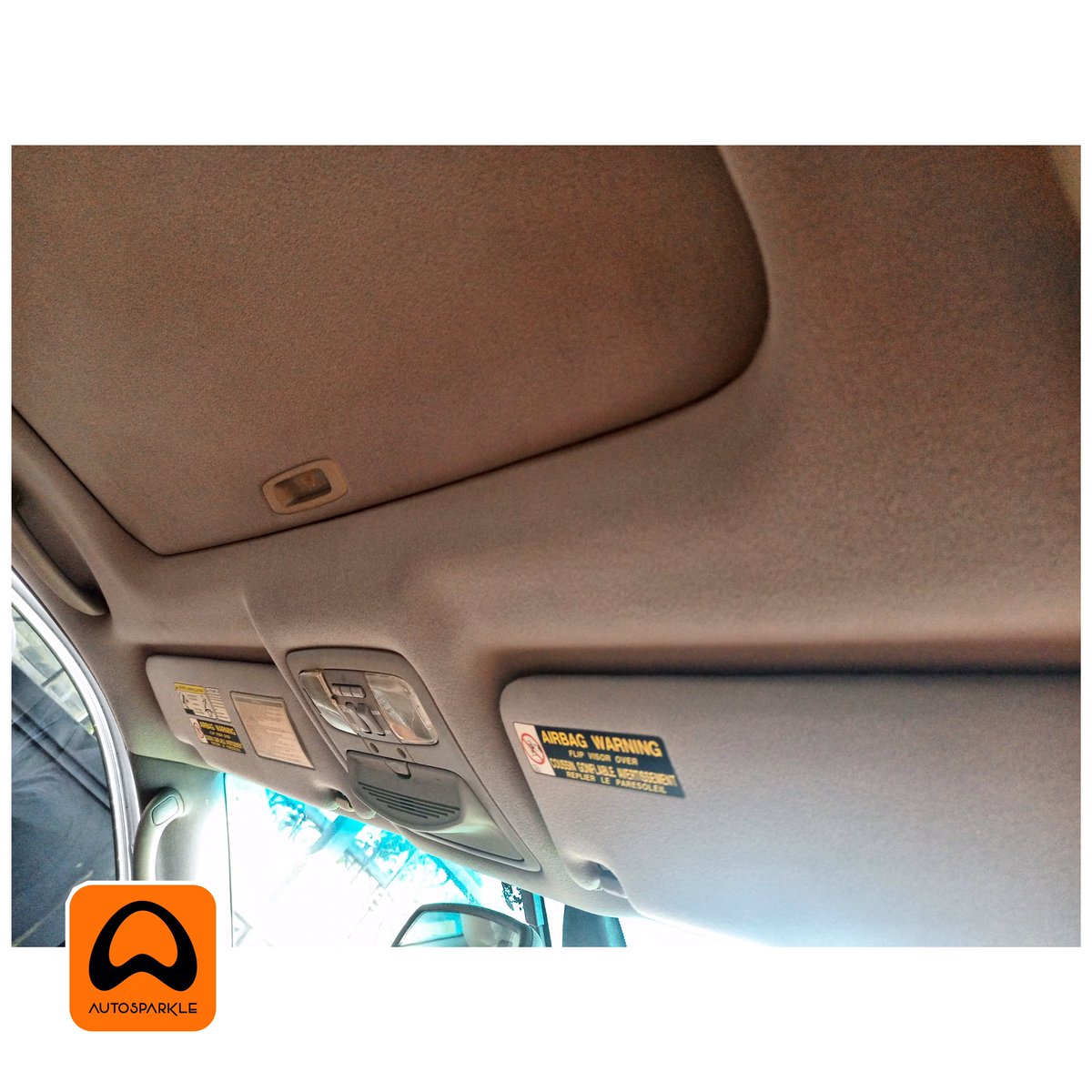 The headliner looks clean, smooth, and sparkling. 

#myautosparkle #mytwitter #wizkid #runtown #saka #fatima