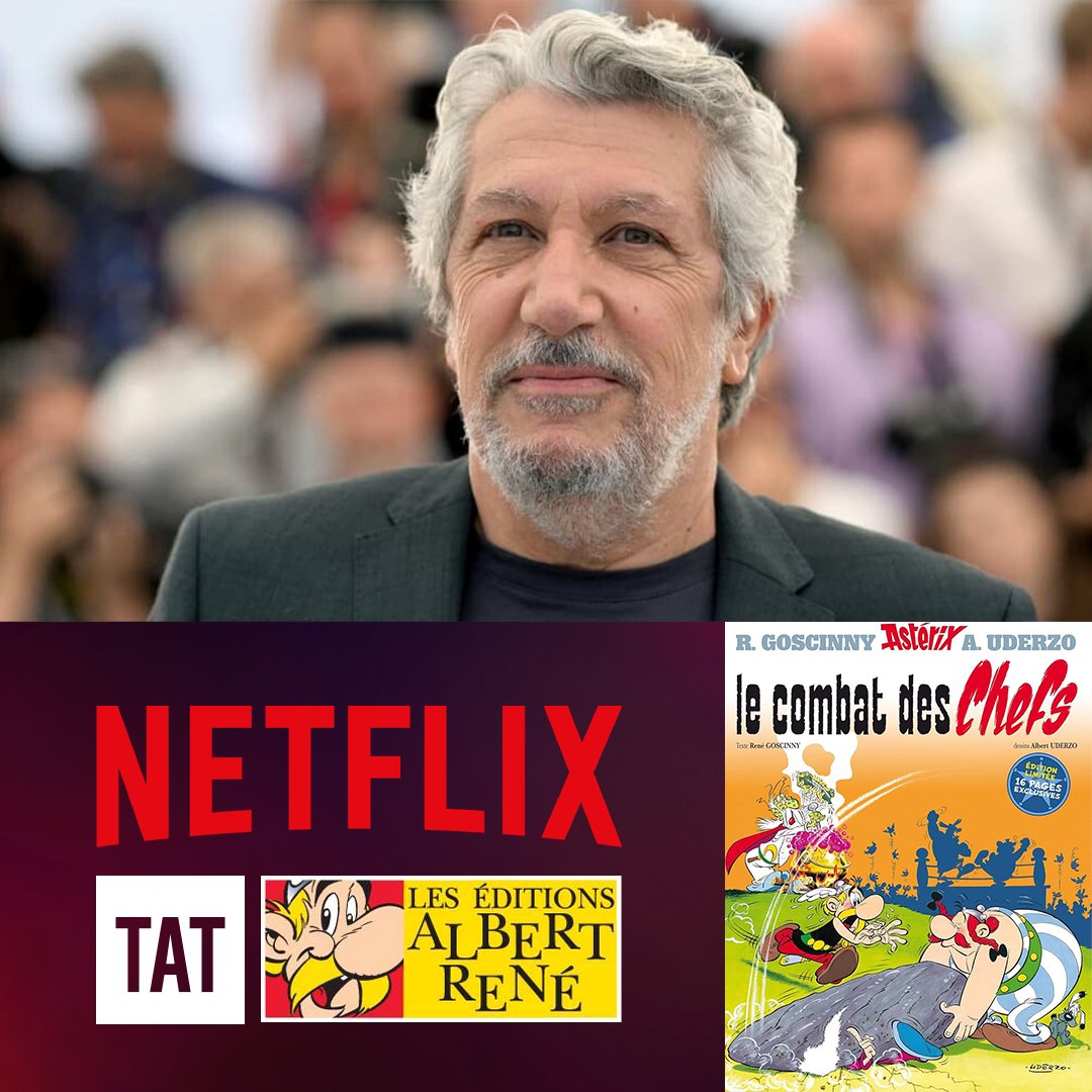TAT productions (@tatprodofficial) on Twitter photo #𝗔𝘀𝘁𝗲́𝗿𝗶𝘅, 𝗰’𝗲𝘀𝘁 𝗽𝗼𝘂𝗿 𝟮𝟬𝟮𝟱 ! ⚔️
Fabriquée par notre studio à #Toulouse, la série réalisée par Alain Chabat et produite par Alain Goldman en collaboration avec les éditions Albert René, sera diffusée sur @netflixfr.
↪️ pulse.ly/qbzymqwkxv
<a href="/asterixofficiel/">@asterixofficiel</a> #𝗔𝘀𝘁𝗲́𝗿𝗶𝘅, 𝗰’𝗲𝘀𝘁 𝗽𝗼𝘂𝗿 𝟮𝟬𝟮𝟱 ! ⚔️
Fabriquée par notre studio à #Toulouse, la série réalisée par Alain Chabat et produite par Alain Goldman en collaboration avec les éditions Albert René, sera diffusée sur @netflixfr.
↪️ pulse.ly/qbzymqwkxv
<a href="/asterixofficiel/">@asterixofficiel</a>