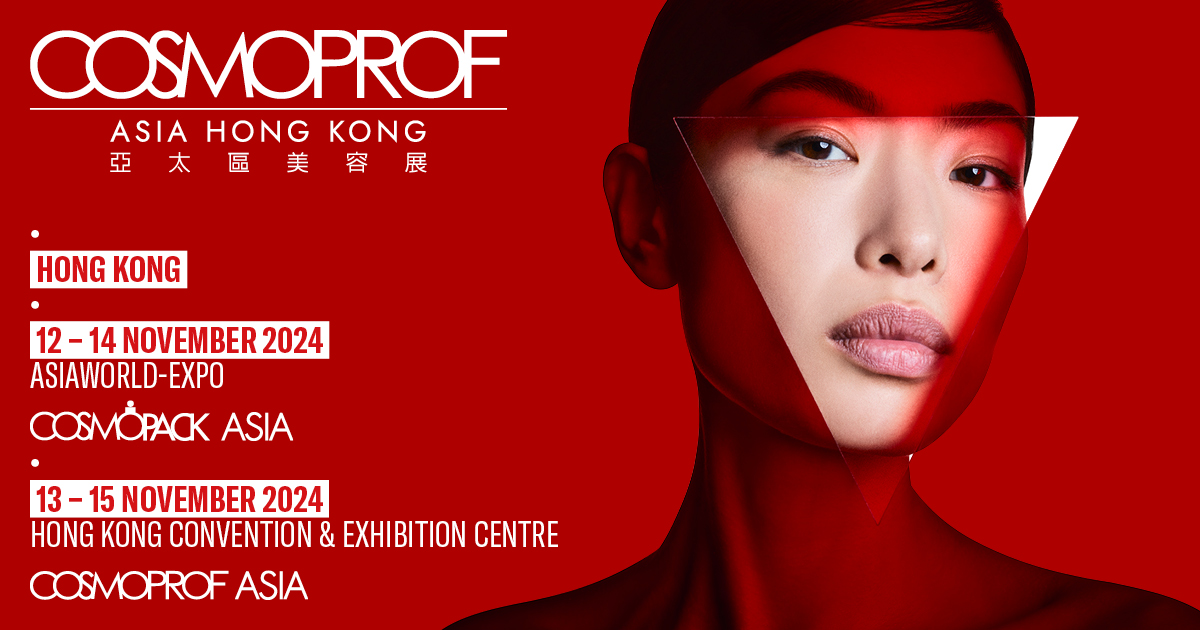 It’s time to get excited – Cosmoprof Asia 2024 dates are set!

📌 12-14 November 2024 (Cosmopack Asia, AsiaWorld-Expo)
📌 13-15 November 2024 (Cosmoprof Asia, Hong Kong Convention &amp; Exhibition Centre)

Find out more: cosmoprof-asia.com