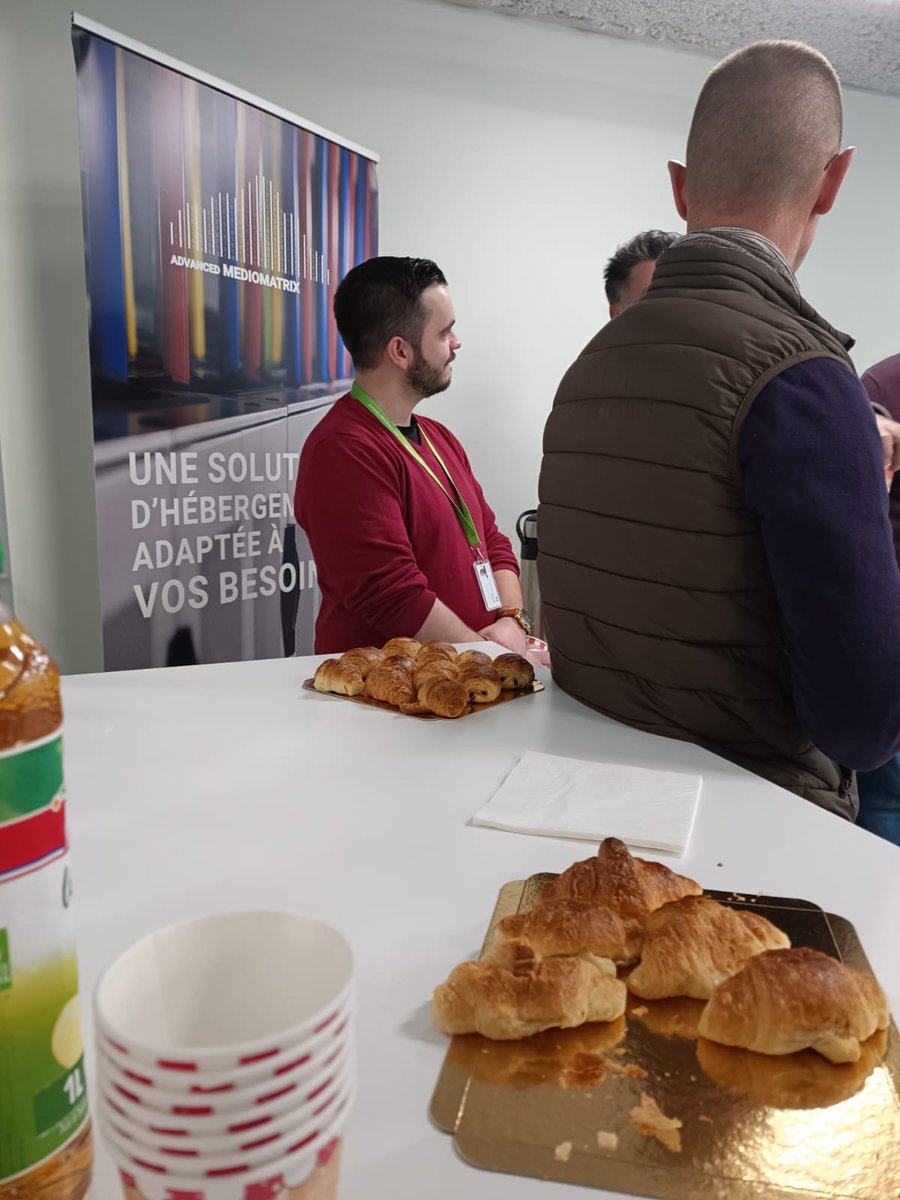 C’était la dernière matinale de l’année 2023 chez MedioMatrix ! 🎬

Nous avons eu le plaisir d’accueillir dans nos locaux une matinale cybersécurité organisée par Lux ICTS et <a href="/nanocorp_pro/">NANO Corp</a>  !
 
Rendez-vous en 2024 !🌟

#datacenter #ndrtechnology  #cybersecurity #event #metz
