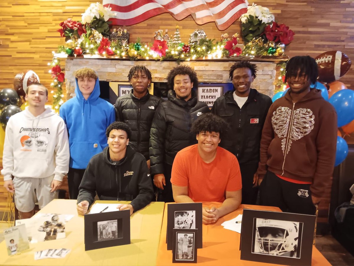 12/20/23 is one to go down in the books!  Officially signed. Thank you to my family and friends that showed up to support <a href="/mylesturpin0/">myles turpin</a> and I as we begin our journeys in January. <a href="/MSUBearsFB/">Morgan State Football</a> I am officially a #GrizzlyOnDeck ! #MorganStateBears