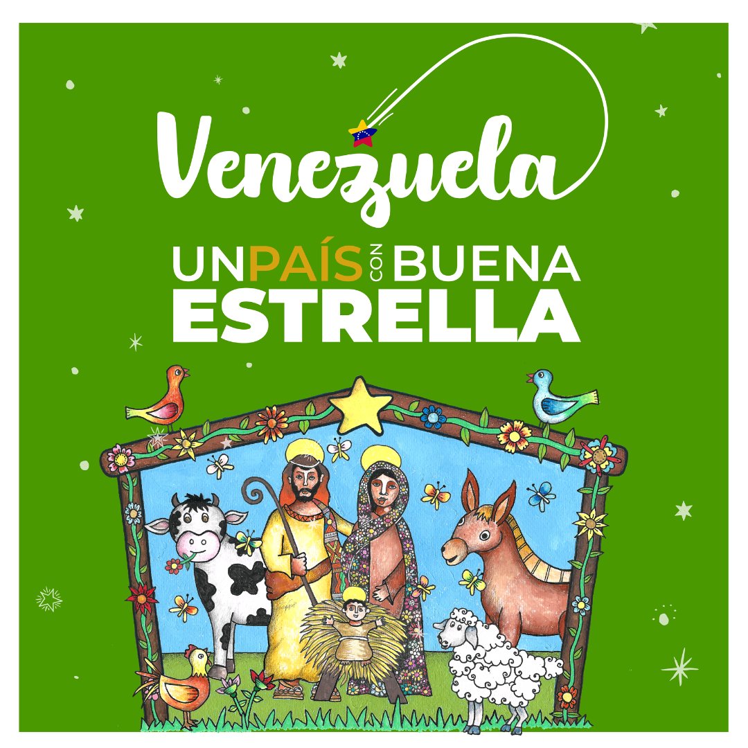 #21Dic| 🇻🇪 ¡Buenos Días!☀️
En este nuevo amanecer, que la esperanza siga viva. Con un bello deseo de todo corazón que en esta época navideña, el pueblo venezolano se abrace con afecto, amor y fraternidad. 
#VictoriaDeLaVerdad