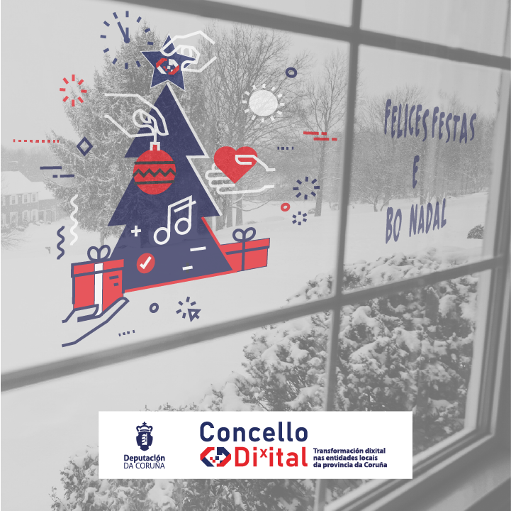 ConcelloDixital's tweet image. 🎄O equipo Concello Dixital deséxavos unhas boas festas e un bo Nadal 2023. 
Moitas #grazas a todas as 👥persoas e a todos os #concellos e entidades que fan posible este proxecto coa súa implicación e dedicación.
#EntidadesLocais #ConcelloDixital #Nadal2023