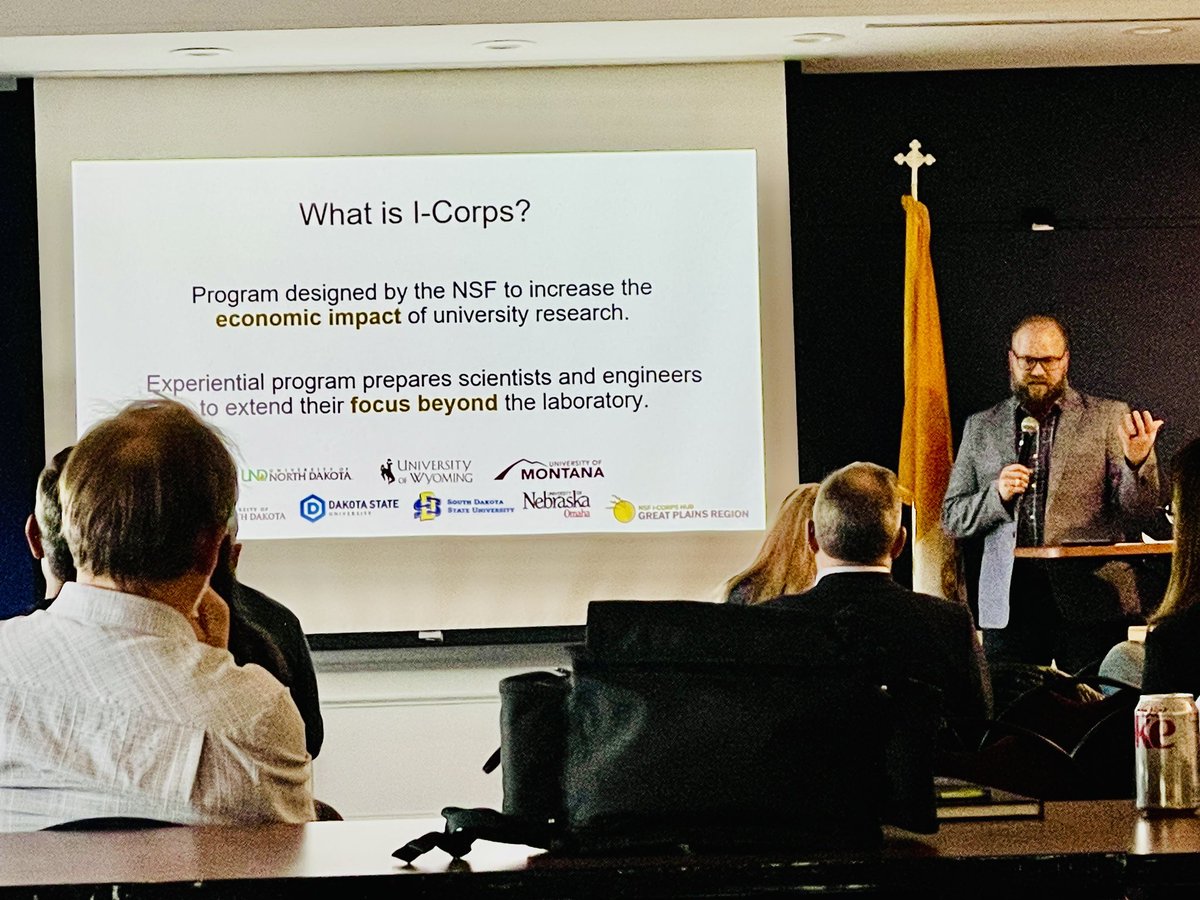Colleen Fitzgerald, VP for Research,NDSU (@nativelanguages) on Twitter photo Chad Ulven presented on the <a href="/GR8PlainsICorps/">Great Plains ICorps</a> and I presented on FARMS, our <a href="/NSF/">U.S. National Science Foundation</a> Type-2 Regional Innovation Engines finalist. Wonderful opportunity to share how #NorthDakota is the poster child for advancing the geography of innovation!
<a href="/NDSUVPRCA/">NDSU Research & Creative Activity</a> <a href="/NDEPSCoR/">North Dakota EPSCoR</a> Chad Ulven presented on the <a href="/GR8PlainsICorps/">Great Plains ICorps</a> and I presented on FARMS, our <a href="/NSF/">U.S. National Science Foundation</a> Type-2 Regional Innovation Engines finalist. Wonderful opportunity to share how #NorthDakota is the poster child for advancing the geography of innovation!
<a href="/NDSUVPRCA/">NDSU Research & Creative Activity</a> <a href="/NDEPSCoR/">North Dakota EPSCoR</a>