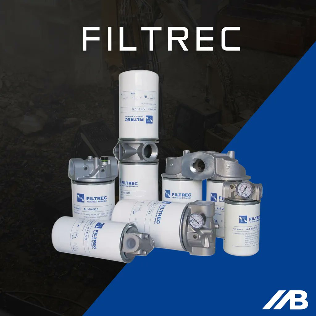 🚜 Houd uw machines in topvorm met Filtrec's hydraulische filters uit Italië. Superieure zuiverheid met tot 99,999% verwijderde   onzuiverheden! 🌐 Bekijk op   boarparts.com/nl/shop/filter…. #Filtrec #onderhoud #hydrauliek #filters #brandstof #lucht #bouwmachine #trekker #BoarFilters