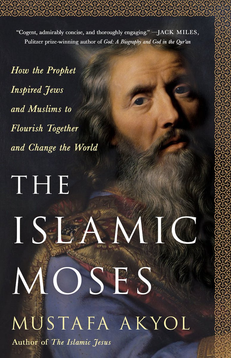 This may be a bad time to announce my forthcoming book — or the right time: 'The Islamic Moses: How the Prophet Inspired Jews and Muslims to Flourish Together and Change the World' @StMartinsPress, Sep 2024 It introduces the 'Judeo-Islamic tradition': us.macmillan.com/books/97812502…