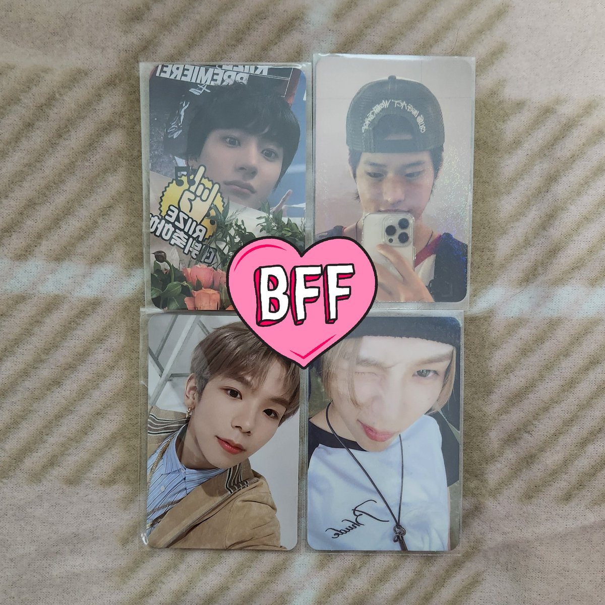wts lfb riize ph

🛍️ riize pc set (all 4)
→ P730 + isf
→ pf and local sf tbf
→ from yangdo, payo to secure
→ under FETA !

reply mine + member or dm to claim!

t. wonbin sungchan seunghan sohee eunseok shotaro anton pc poca