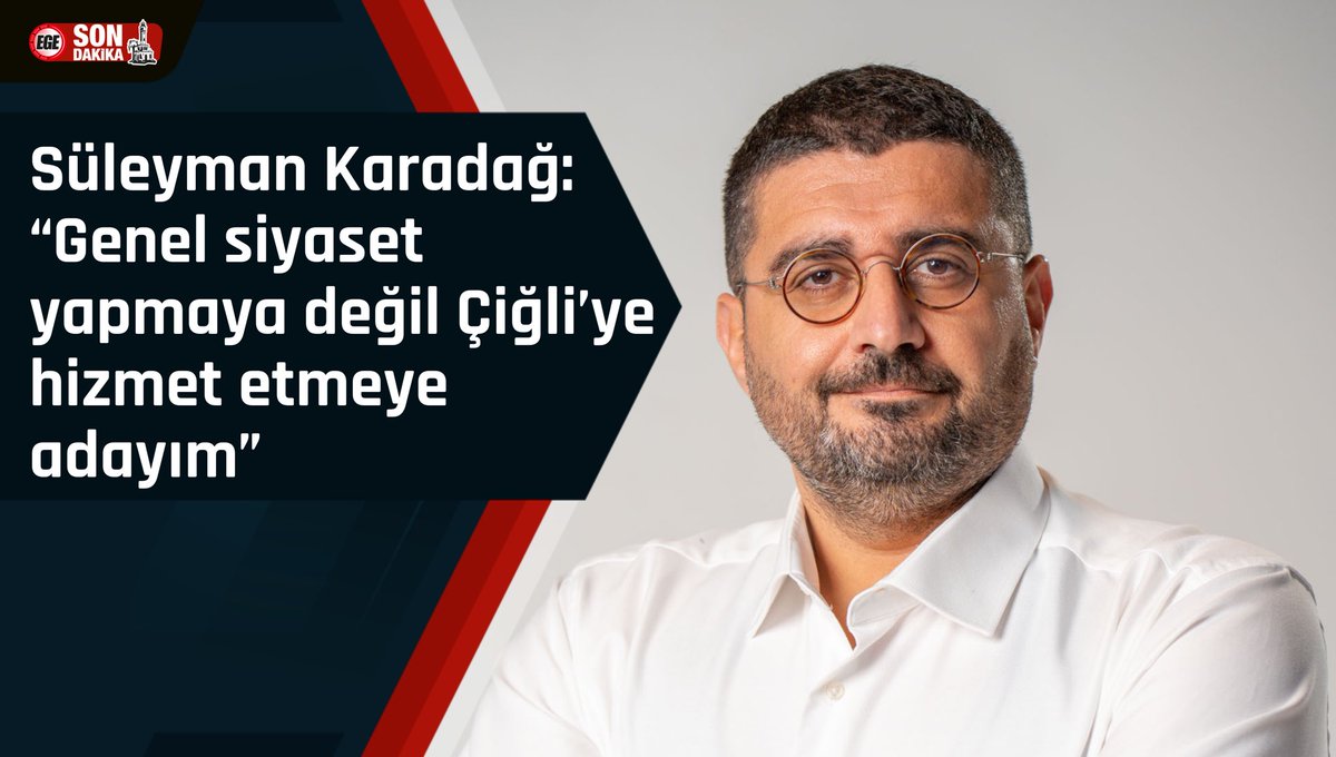 📌 CHP Çiğli Belediye Başkan Aday Adayı Av. Süleyman Karadağ, katıldığı yerel bir televizyon programında seçim sürecini ve projelerini anlattı.

Haberin detayları:
egesondakika.com/c98-CIGLI/n214…

#izmir #izmirhaberleri #çiğli #seçim #seçim2024 #egesondakika