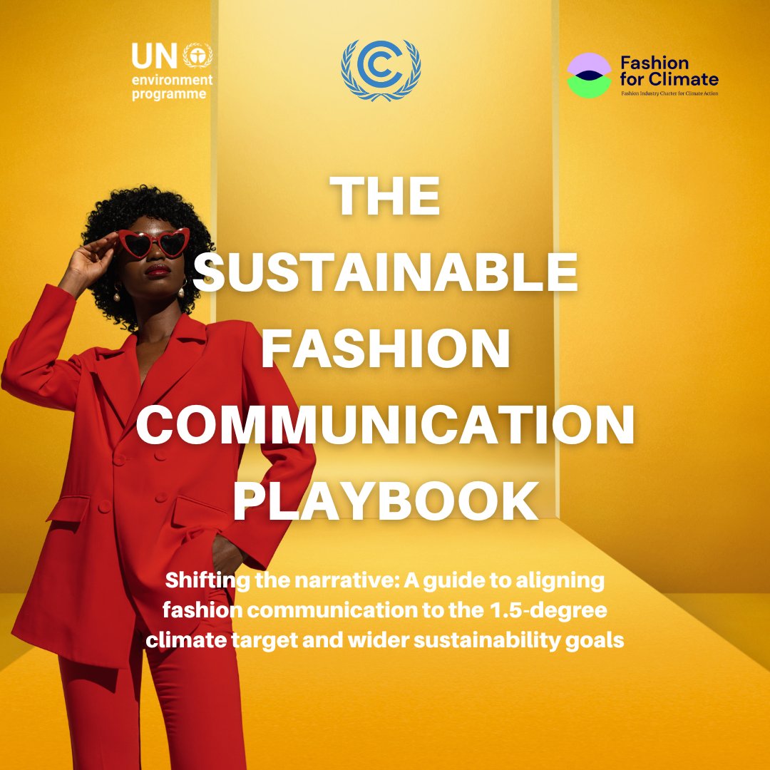 Reshaping the conversation around fashion is key for meeting the #GlobalGoals.

This year, <a href="/UNEP/">UN Environment Programme</a> and <a href="/UNFCCC/">UN Climate Change</a> launched a guide on aligning fashion communication with the principles of sustainable consumption.

#YearInReview: bit.ly/46tiu2f