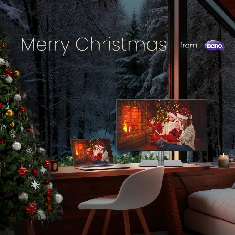 The whole BenQ team wishes you a wonderful Christmas! 🎄 #BenQ #christmas #merrychristmas