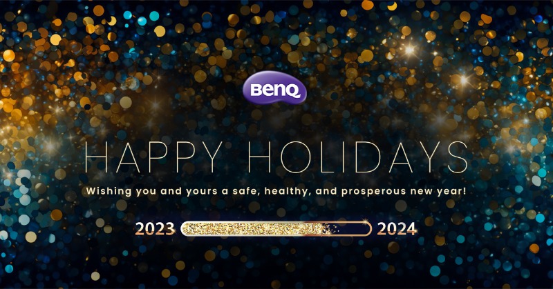 May your 2024 be filled with creativity and joy! Happy New Year! 🥳 #BenQ #happynewyear #happy2024 #monitor #projector #lighting #professional #technology