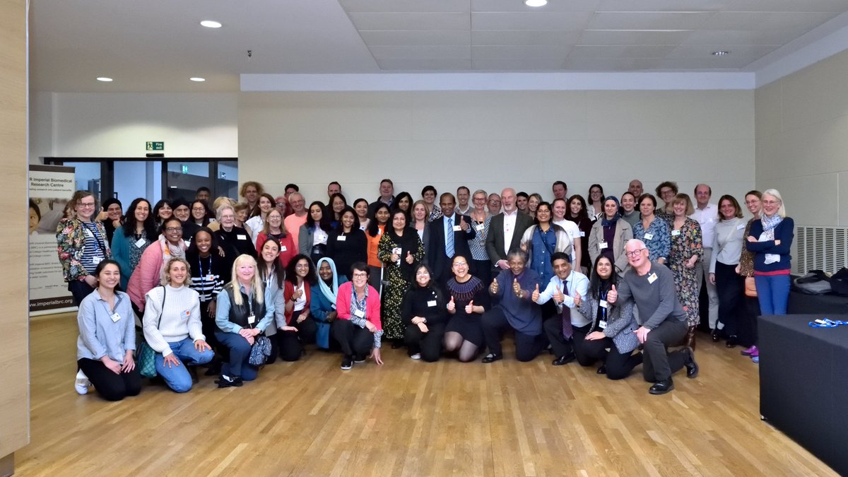 Last month we brought together @ImperialBRC Community Partners, researchers & staff to meet informally & celebrate inspiring examples of #PublicInvolvement improving & making our research more relevant. Find out more on our blog 👇 blogs.imperial.ac.uk/perc/2023/12/1…