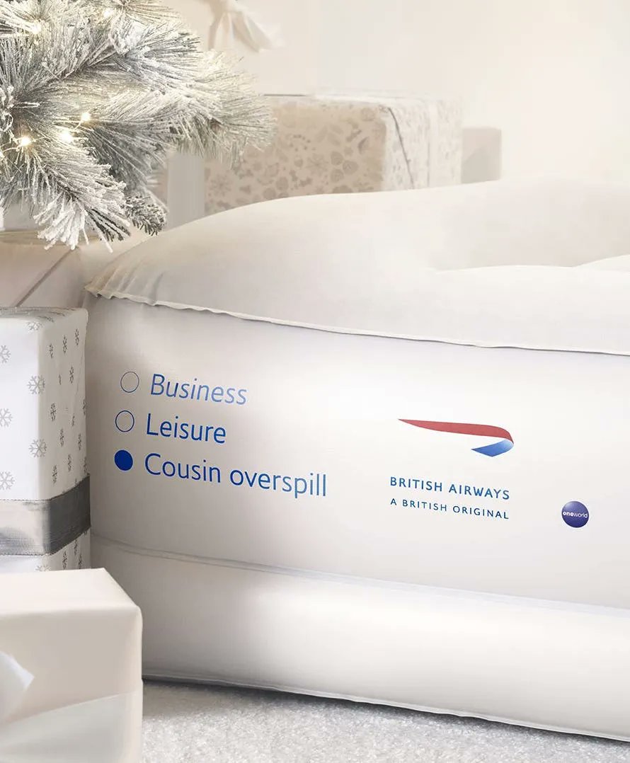 ⚪️ Business
⚪️ Leisure 
⏺️ Cousin overspill 
.
New festive executions 🎄
A British Original x @british_airways ✈️