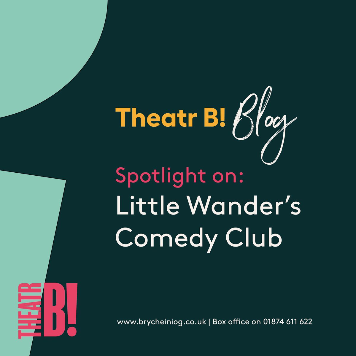 Get to know the comedians. SPOTLIGHT ON: Alex Kitson & Andy Field. Read latest blog here: brycheiniog.co.uk/en/about-us/bl… Little Wander