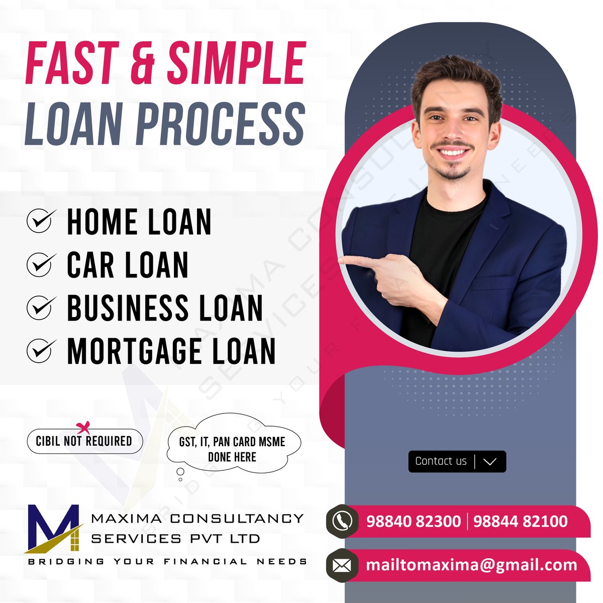 Fast & Simple Loan Process!
#loan #homeloan #car #carloan #mortgageloan #constructionloan #businessloan #loanagainstproperty #landmortgageloan #loanspecialist