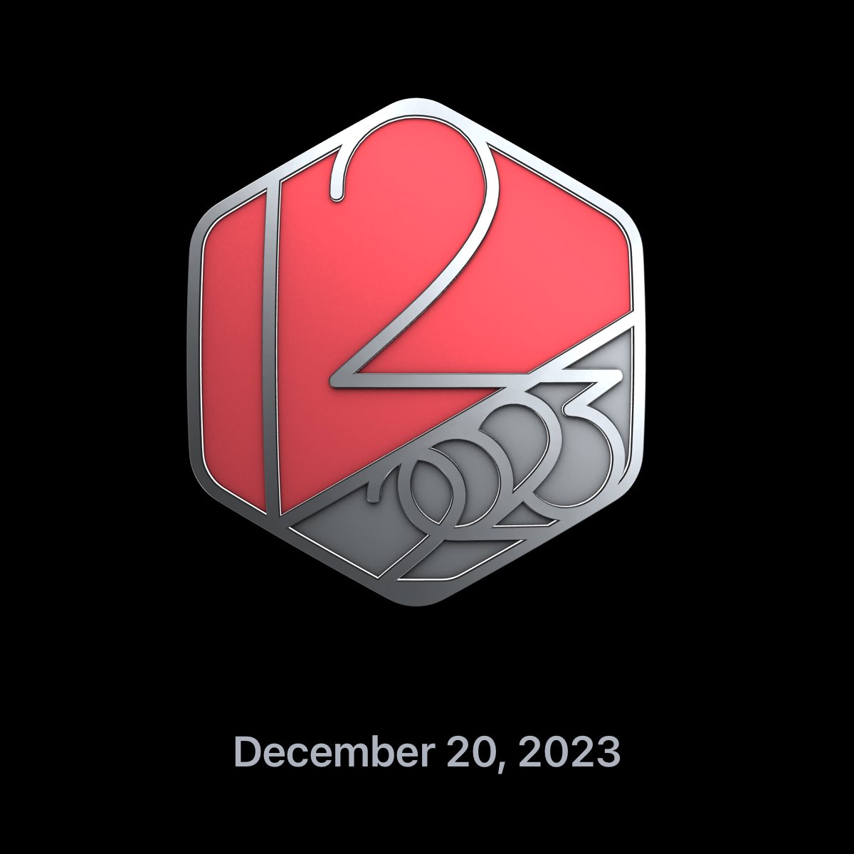 Bagrly's tweet image. I earned this award by winning my #DecemberChallenge! #AppleWatch ⌚️