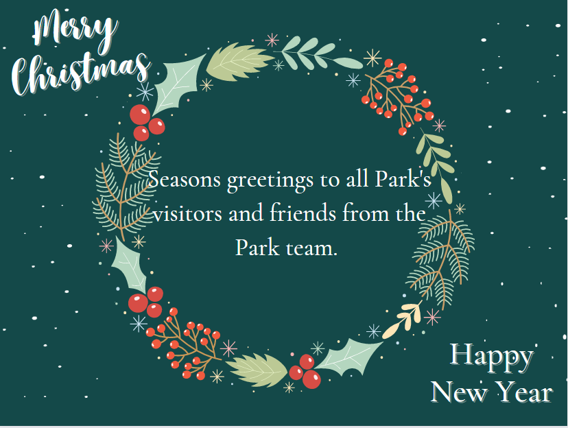 Please note that the Parks will open as usual except for Christmas Eve (24 December) when the Park will remain closed all day. The Parks office will be closed from 21st December to 2nd January. In the event of an emergency, Security Services should be contacted on 01865 272 944