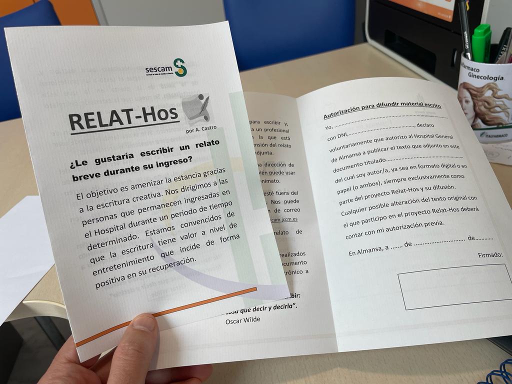 📚 El projecte d'escriptura terapèutica #RELATHos, continua despertant el interès de centres hospitalaris i de salut de diferents territoris.
ℹ️bit.ly/3RAednj
#HUBmanització #hospitalenxarxa <a href="/Antoniacastrop2/">Antoniacastrop3</a>